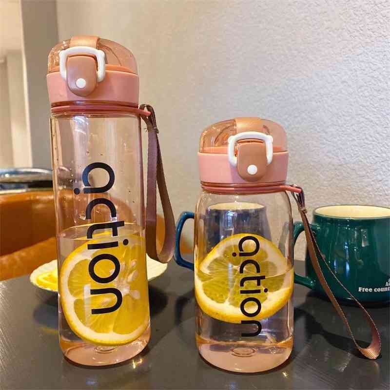 

Straight letter transparent simple plastic cup can come, welcome to consult, Lotus root starch