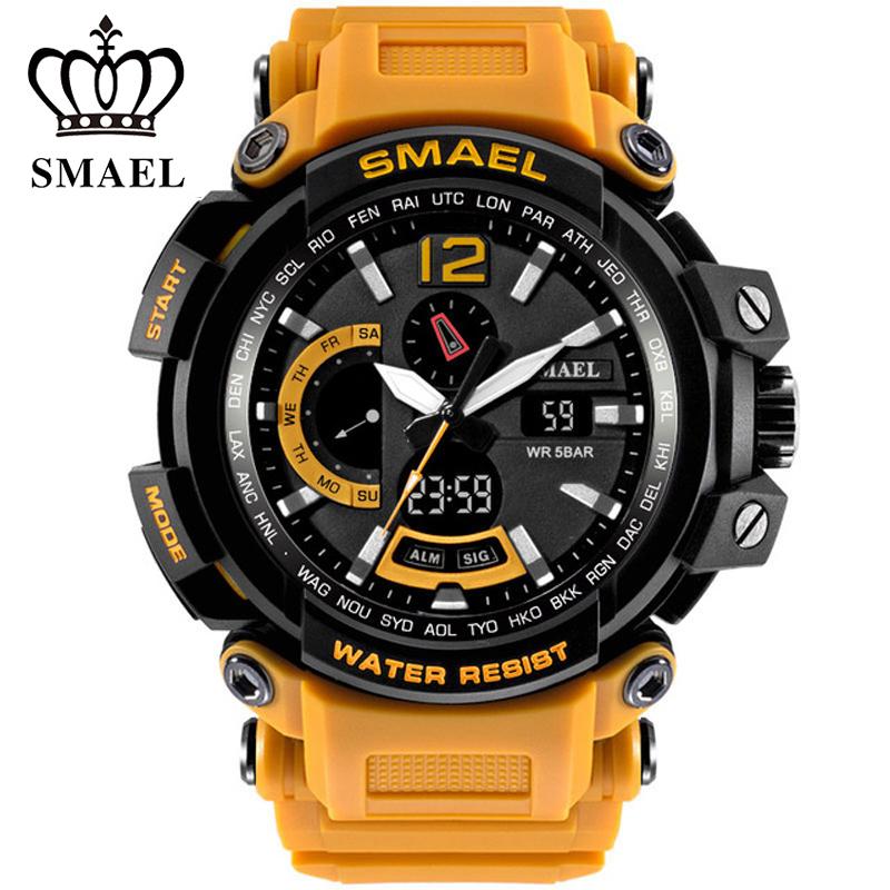 Men Top Brand Electronic Watches LED Digital Wrist For Male Sport Watch 1739 Military Clock Relogio Masculino Wristwatches, Slivery;brown
Men Top Brand Electronic Watches LED Digital Wrist For Male Sport Watch 1739 Military Clock Relogio Masculino Wristwatches, Slivery;brown