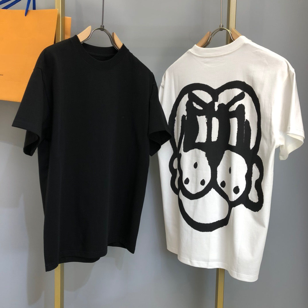 2021ss spring and summer new high grade cotton printing short sleeve round neck panel T-Shirt Size: m-l-xl--xxxl Color: black white CC66763h, Black;brown
2021ss spring and summer new high grade cotton printing short sleeve round neck panel T-Shirt Size: m-l-xl--xxxl Color: black white CC66763h, Black;brown