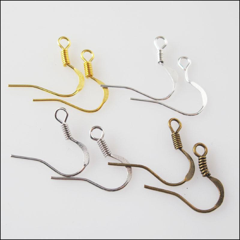 Stud 200Pcs Spring Flat French Earring Hooks 18mm Gold Dull Silver Plated Bronze, Golden;silver
Stud 200Pcs Spring Flat French Earring Hooks 18mm Gold Dull Silver Plated Bronze, Golden;silver