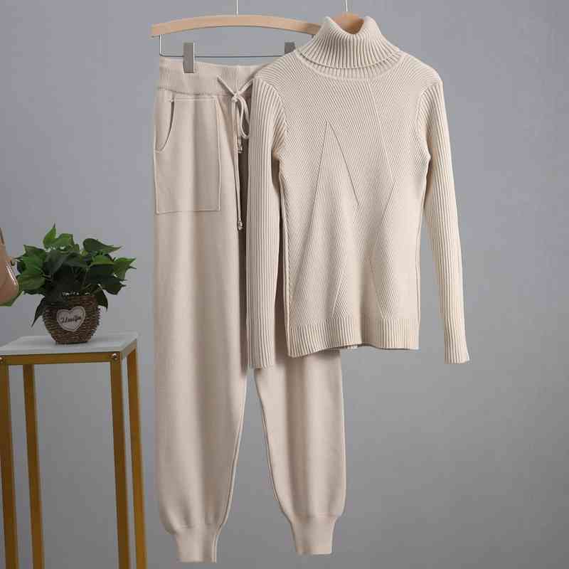 Women's Sweaters Jegogue winter wholesale women's suits track suit set of 2-piece turtlenecks tight sweaters and long-knit overalls G2JN, 1# shoe box
Women's Sweaters Jegogue winter wholesale women's suits track suit set of 2-piece turtlenecks tight sweaters and long-knit overalls G2JN, 1# shoe box