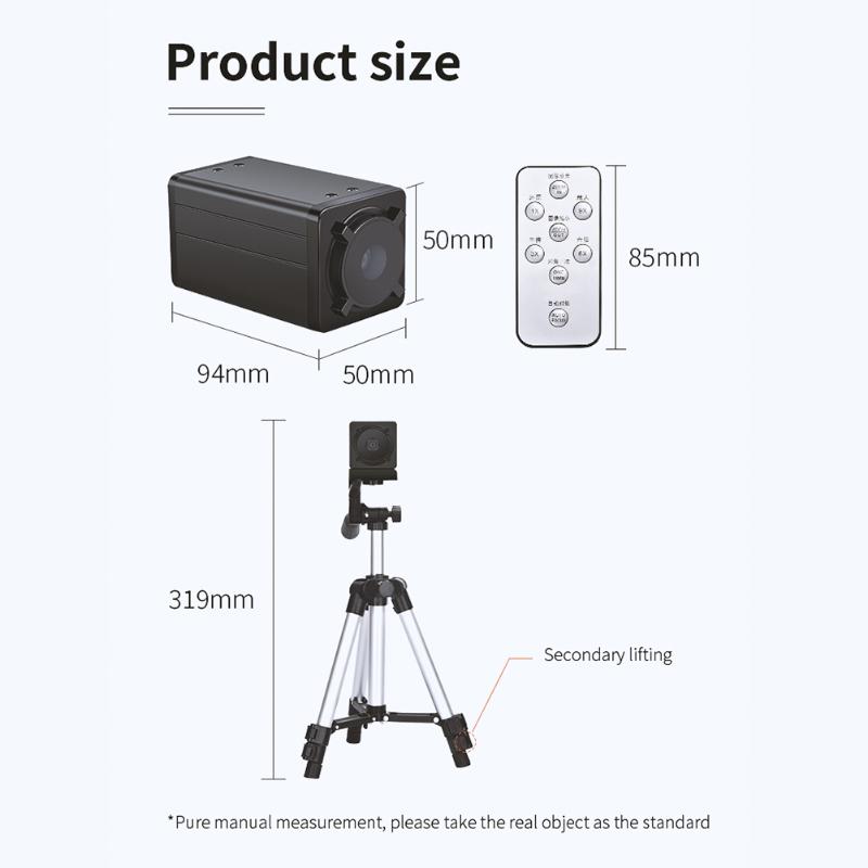 Camcorders HD USB Computer Web Camera 4K Remote Control Auto Focus Video Conference Live Broadcast Teaching Webcam With Microphone Tripod