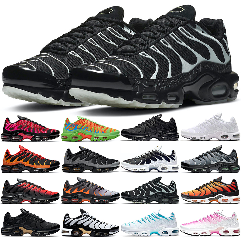 Discount Tn Plus SE Runnning Shoes Mens Sneakers Triple Black White Fire Pink Mean Green Oreo Lava Batman Sports Chaussure Size 7-12, #1 triple black 40-46
Discount Tn Plus SE Runnning Shoes Mens Sneakers Triple Black White Fire Pink Mean Green Oreo Lava Batman Sports Chaussure Size 7-12, #1 triple black 40-46