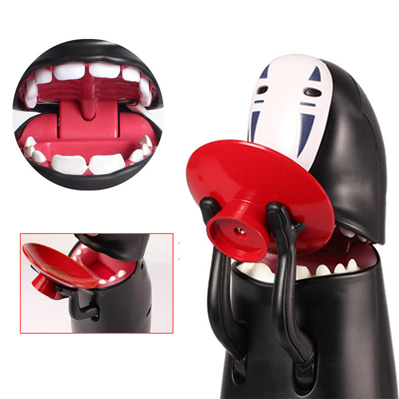Anime Spirited Away No Face Man Model Figure Doll Piggy Bank Faceless Man Money Box Can Automatic Eat Coin Children Toys 93
Anime Spirited Away No Face Man Model Figure Doll Piggy Bank Faceless Man Money Box Can Automatic Eat Coin Children Toys 93