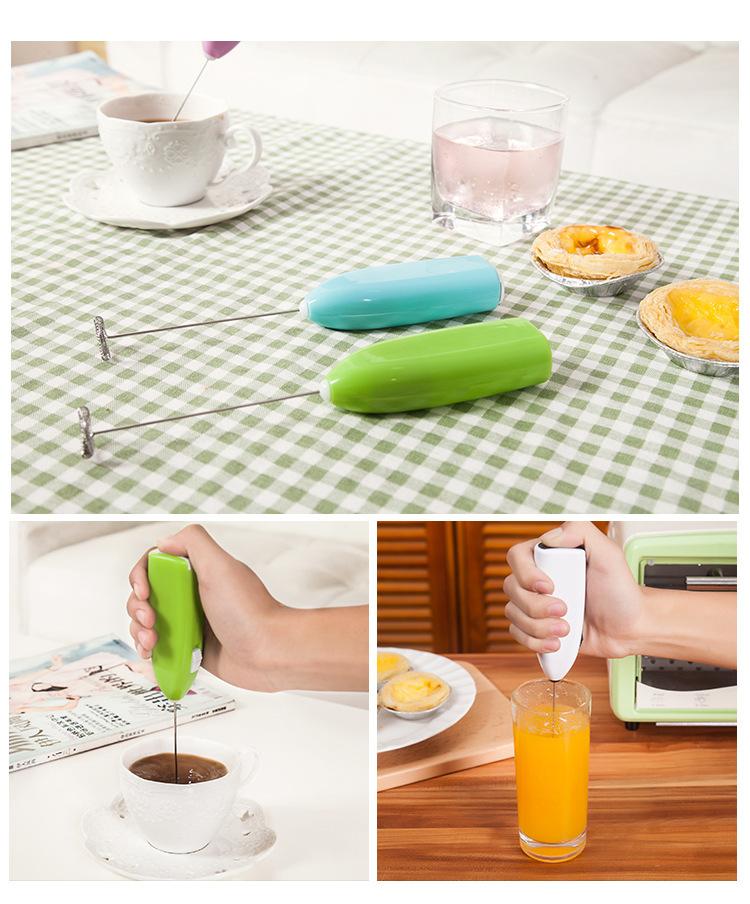 Kitchen tools Electric Milk Frother Automatic Cream Mixer Coffee Shake Hand-held Cappuccino Whisk Beverage