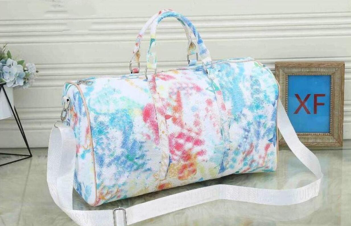 2021 High quality Fashion Travel Bag Women Men Shoulder Duffel Bags Totes Handbags Crossbody Luggage Printed Genuine Leather High Quality 412# 53x21x32cm, Customize
2021 High quality Fashion Travel Bag Women Men Shoulder Duffel Bags Totes Handbags Crossbody Luggage Printed Genuine Leather High Quality 412# 53x21x32cm, Customize