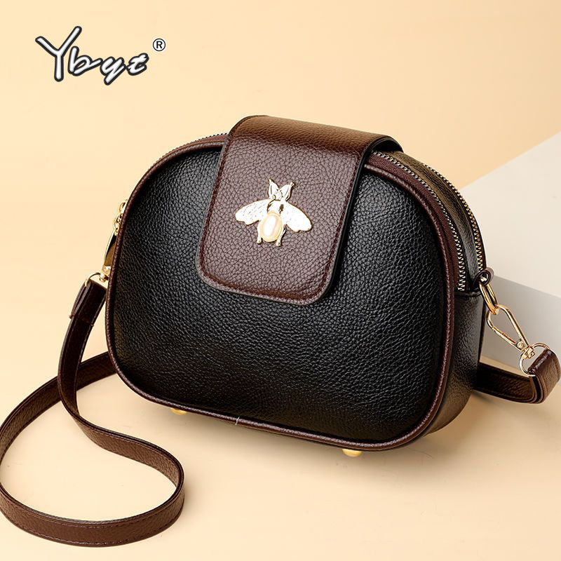 Fashion Small Bee Womens Branded Bags Solid Color PU Leather Shoulder bag Double Layers Crossbody Bag Handbags And Purses
Fashion Small Bee Womens Branded Bags Solid Color PU Leather Shoulder bag Double Layers Crossbody Bag Handbags And Purses