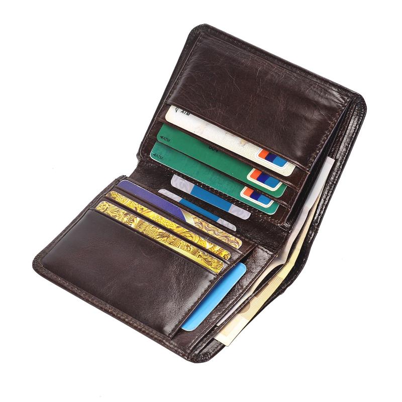 Wallets Genuine Leather Men Short Trifold Wallet Multi Slots Holders Male Clutch Vintage Purse Money Bags, Red;black
Wallets Genuine Leather Men Short Trifold Wallet Multi Slots Holders Male Clutch Vintage Purse Money Bags, Red;black