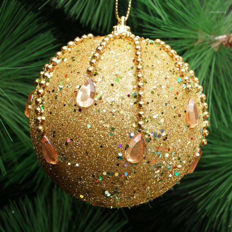 Party Decoration 1PC Fashion Glitter Baubles Rhinestone Hanging Pendants Xmas Tree Drop Ornament Christmas Ball Foam Craft Home Decor Gift
Party Decoration 1PC Fashion Glitter Baubles Rhinestone Hanging Pendants Xmas Tree Drop Ornament Christmas Ball Foam Craft Home Decor Gift