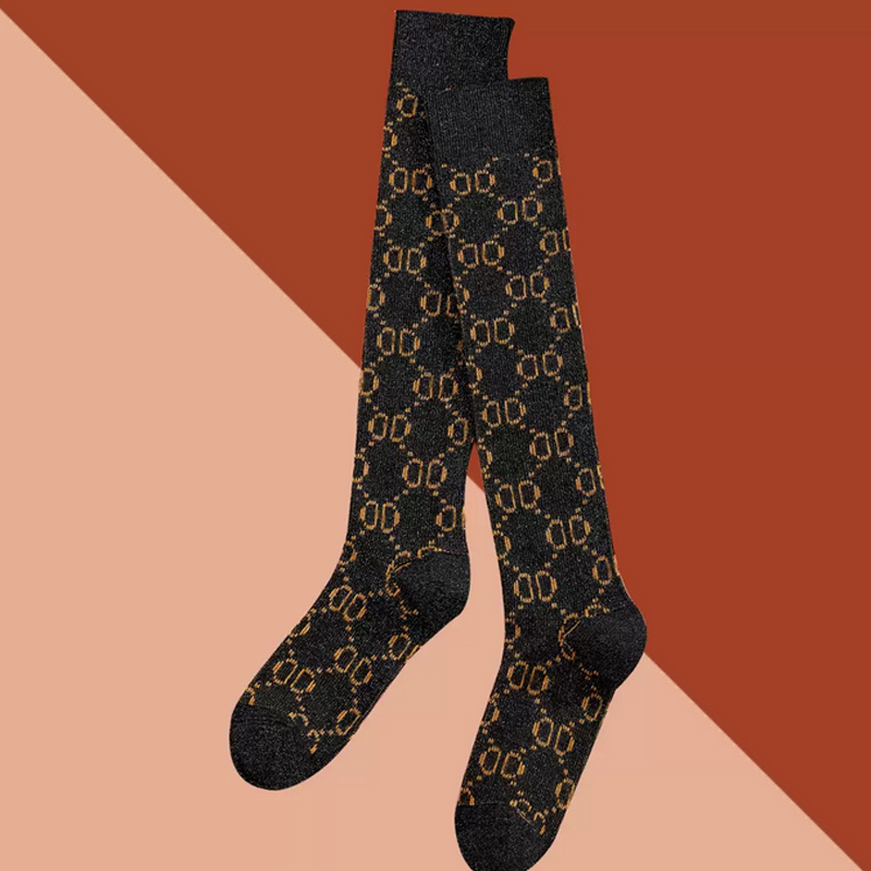 Multicolor Glitter Letter Sock Stocking Women Correct Letter Long Leg Socks with Tag High Quality, Black
Multicolor Glitter Letter Sock Stocking Women Correct Letter Long Leg Socks with Tag High Quality, Black