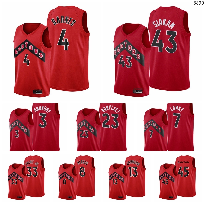 TorontoRaptorsMen Scottie Barnes Pascal Siakam Fred VanVleet OG Anunoby Gary Trent Jr. Dalano Banton 2021-22 Red City Basketball Jersey Size -3XL
TorontoRaptorsMen Scottie Barnes Pascal Siakam Fred VanVleet OG Anunoby Gary Trent Jr. Dalano Banton 2021-22 Red City Basketball Jersey Size -3XL