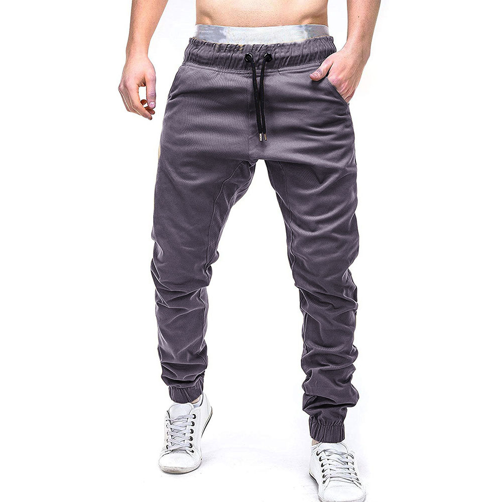 Arrive Men Pants Hip Hop Harem Joggers Pants Male Trousers Mens Joggers Patchwork Pants Sweatpants B0643 210518