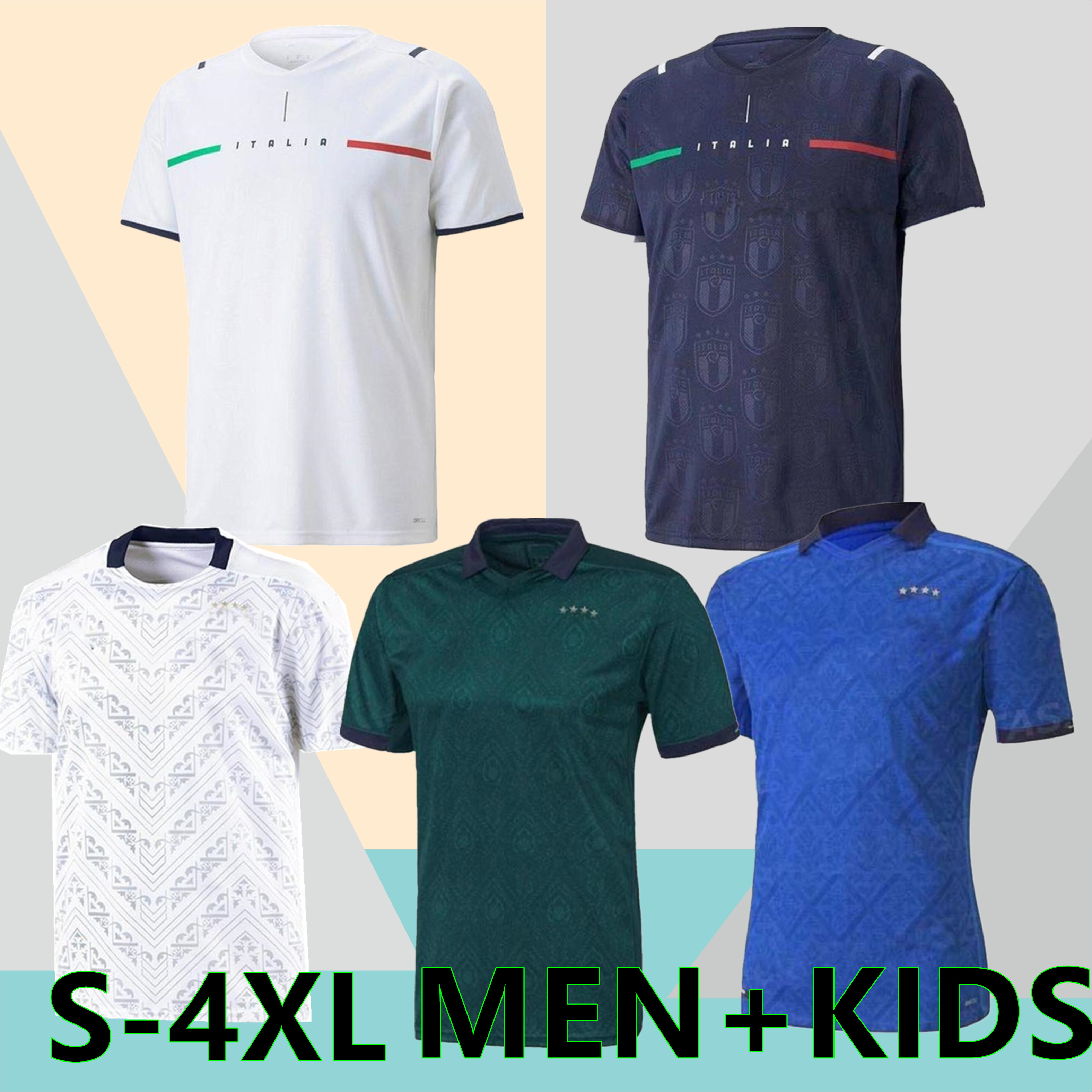 size:S-4XL 20 21 soccer Jerseys 2020 2021 uropean Cup national team BONUCCI IMMOBILE INSIGNE kits men kids Football jersey shirt, Kid suit
size:S-4XL 20 21 soccer Jerseys 2020 2021 uropean Cup national team BONUCCI IMMOBILE INSIGNE kits men kids Football jersey shirt, Kid suit