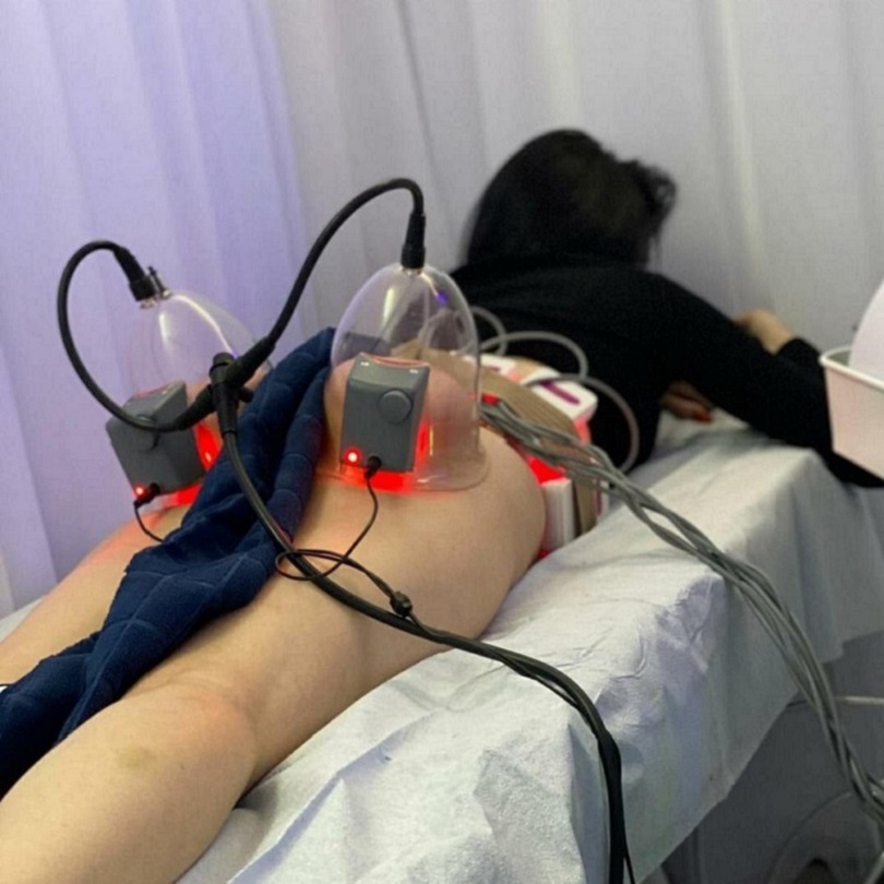 Vacuum Therapy Cellulite Cupping Machine For Guasha Infrared Heat Vacuum Breast Enhancement Butt Lift Machine