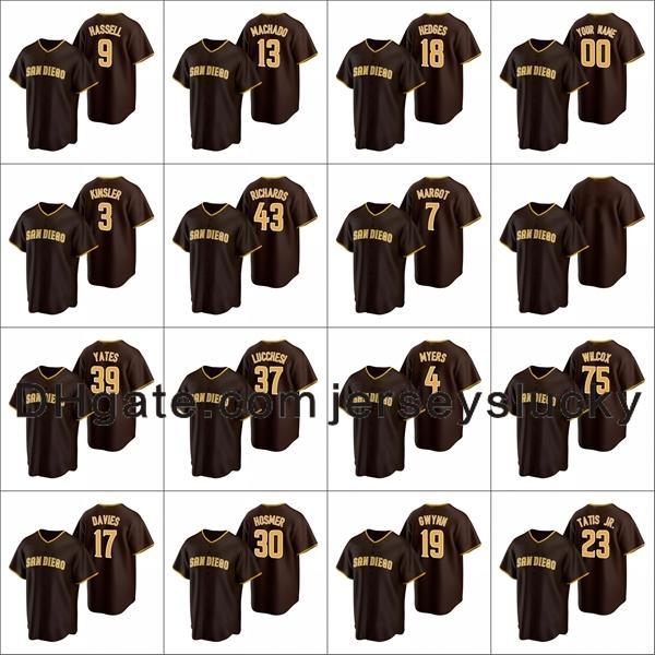 San Diego\rPadres Men #23 Fernando Tatis Jr. 13 Manny Machado 19 Tony Gwynn Custom Women Youth Brown 2020\rReplica\rRoad Jersey, Blue;black
San Diego\rPadres Men #23 Fernando Tatis Jr. 13 Manny Machado 19 Tony Gwynn Custom Women Youth Brown 2020\rReplica\rRoad Jersey, Blue;black