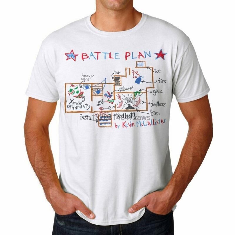 Men's T-Shirts Home Alone Movie Kevin McCallister Battle Plan Blueprint T-Shirt Size XL XXL, 0406068-pink
Men's T-Shirts Home Alone Movie Kevin McCallister Battle Plan Blueprint T-Shirt Size XL XXL, 0406068-pink