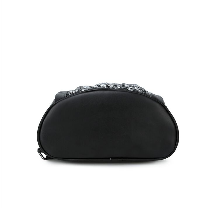 women men Backpack bags 3D Embossed Pug Dog mochila Originality Girls Cool Schoolbag rivet personality Laptop computer bag