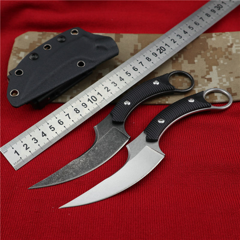 Karambit Mako claw tactical knives 440C fixed blade outdoor hunting self defense survival knife CS go push knife bm42 BM 535 UT85 Micro
Karambit Mako claw tactical knives 440C fixed blade outdoor hunting self defense survival knife CS go push knife bm42 BM 535 UT85 Micro