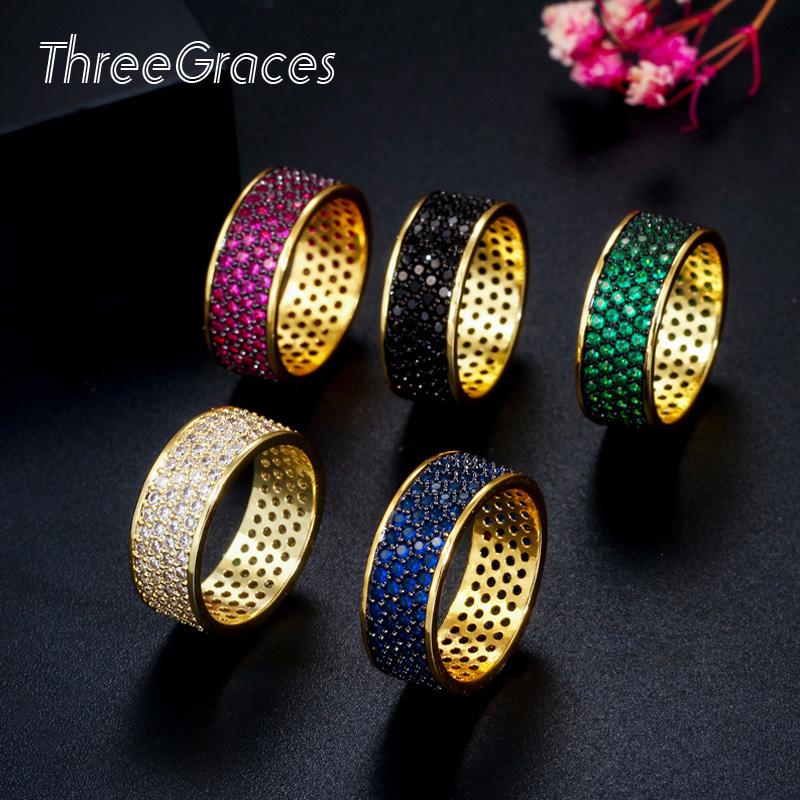 Cluster Rings ThreeGraces Vintage African 585 Gold Engagement Jewelry Red Blue Full CZ Paved Big Round For Women Cocktail Party RG111, Golden;silver
Cluster Rings ThreeGraces Vintage African 585 Gold Engagement Jewelry Red Blue Full CZ Paved Big Round For Women Cocktail Party RG111, Golden;silver