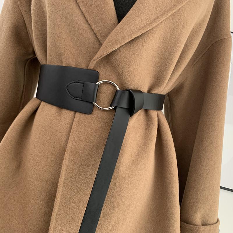 Belts Brand Designer Wide Corset Belt For Women Fashion Tie Obi Waistband Bow Leisure Ladies Wedding Dress Overcoat, Black;brown
Belts Brand Designer Wide Corset Belt For Women Fashion Tie Obi Waistband Bow Leisure Ladies Wedding Dress Overcoat, Black;brown