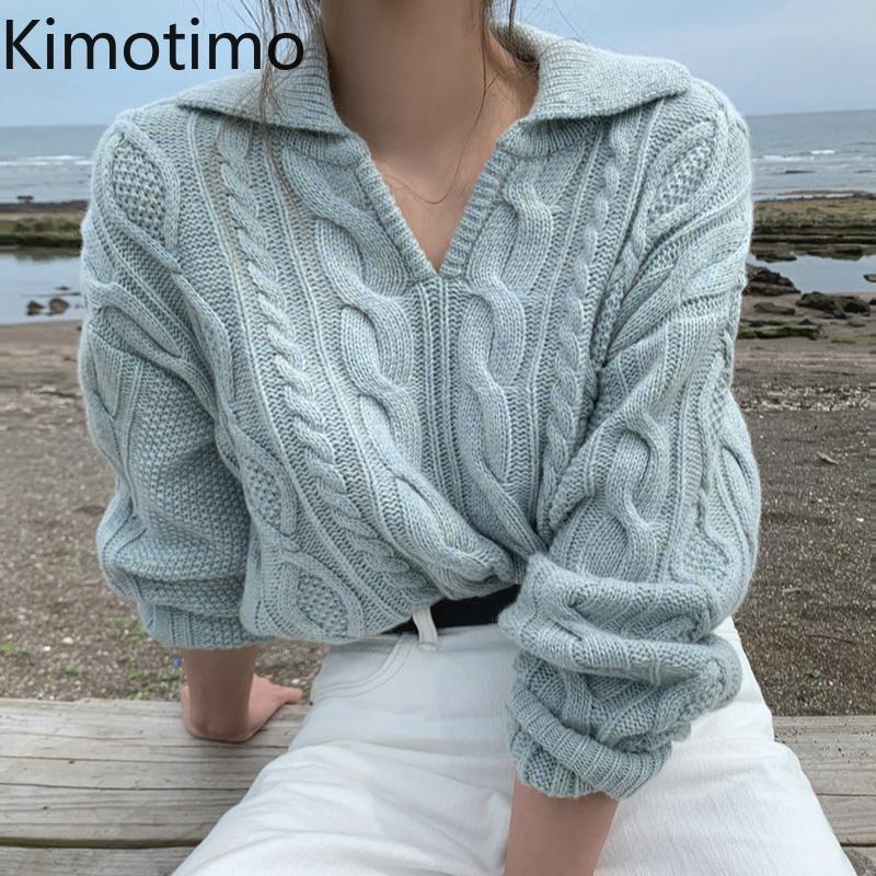 Kimotimo Women Sweater 2021 Autumn Grey Pullover Knitted Jumper Vintage Twist Casual Femme Oversize Sweet Korean Fashion Tops Women' Sweate, Gray
Kimotimo Women Sweater 2021 Autumn Grey Pullover Knitted Jumper Vintage Twist Casual Femme Oversize Sweet Korean Fashion Tops Women' Sweate, Gray