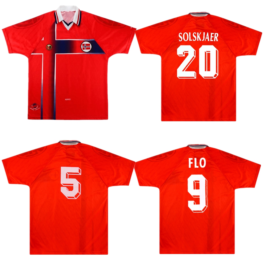 1997 1998 Norway retro soccer jersey 97 98 Norge Tore Andre Flo Berg Solskjaer Bjornebye Ronny Johnsen vintage classic football shirt, 97 98 home jersey
1997 1998 Norway retro soccer jersey 97 98 Norge Tore Andre Flo Berg Solskjaer Bjornebye Ronny Johnsen vintage classic football shirt, 97 98 home jersey