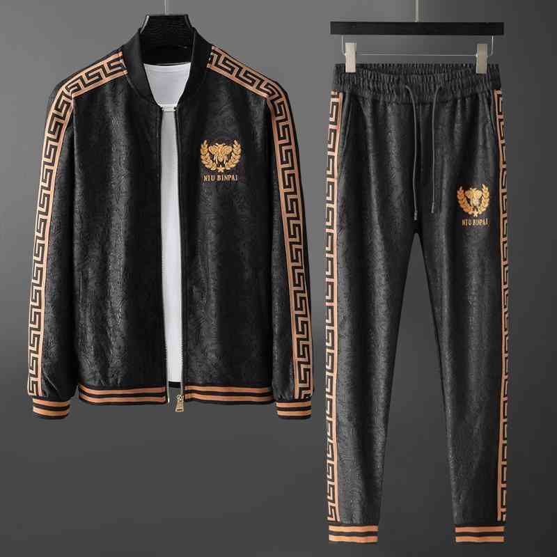 Men's Tracksuits Light luxury embroidery bee suit men's Jacquard personality handsome casual sports Korean version trend full set collocation CYXR, 1# shoe box
Men's Tracksuits Light luxury embroidery bee suit men's Jacquard personality handsome casual sports Korean version trend full set collocation CYXR, 1# shoe box