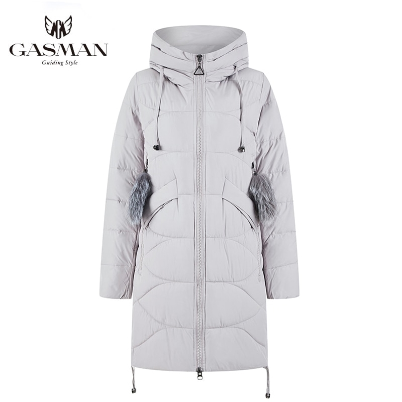 GASMAN Winter Women Brand Coat Jacket Down Medium Length Hooded Warm Parka Fur Outerwear Coats 18821 211018, 439 lake blue
GASMAN Winter Women Brand Coat Jacket Down Medium Length Hooded Warm Parka Fur Outerwear Coats 18821 211018, 439 lake blue