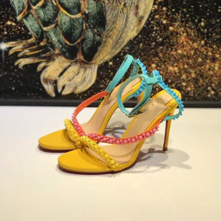 Elegant Ladies Summer Red Bottom Sandals Studs Strap woman leather Sandal Spikes Leathers Pumps Party Wedding Marry Dress EU 34-43,With Box, Black
Elegant Ladies Summer Red Bottom Sandals Studs Strap woman leather Sandal Spikes Leathers Pumps Party Wedding Marry Dress EU 34-43,With Box, Black