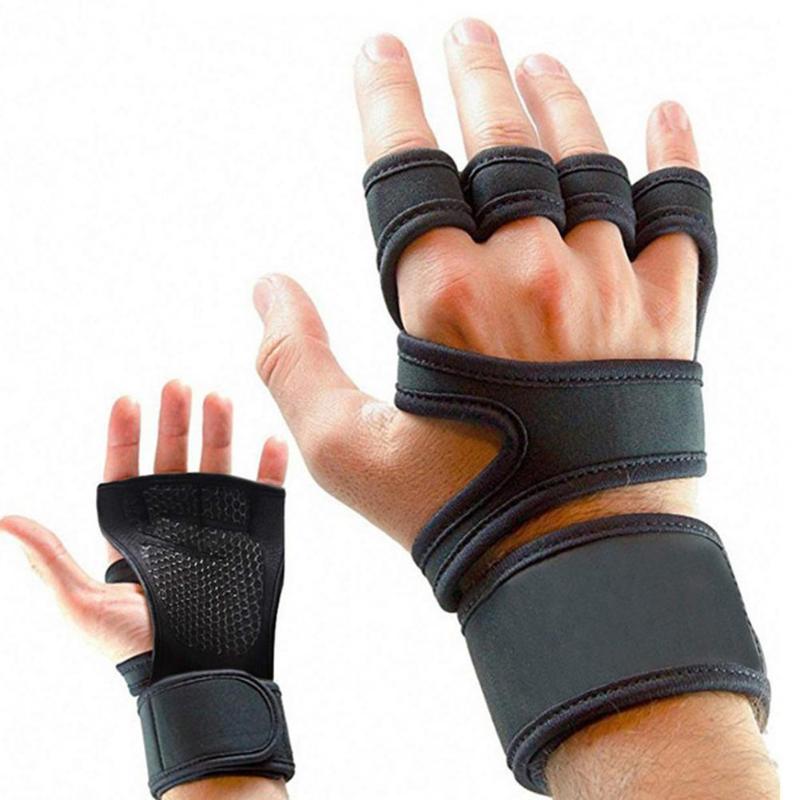 Wrist Support 1 Pair Weight Lifting Training Gloves For Women Men Fitness Sports Body Building Anti-slip Breathable Half-Finger, As pic
Wrist Support 1 Pair Weight Lifting Training Gloves For Women Men Fitness Sports Body Building Anti-slip Breathable Half-Finger, As pic