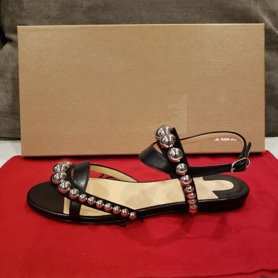 Women sandal red bottom Flat Sandalies Black leather heel Outdoor Casual Sandals high heels Galeria stud-embellished Party Dress Wedding Ladies pumps Beads EU35-43
Women sandal red bottom Flat Sandalies Black leather heel Outdoor Casual Sandals high heels Galeria stud-embellished Party Dress Wedding Ladies pumps Beads EU35-43