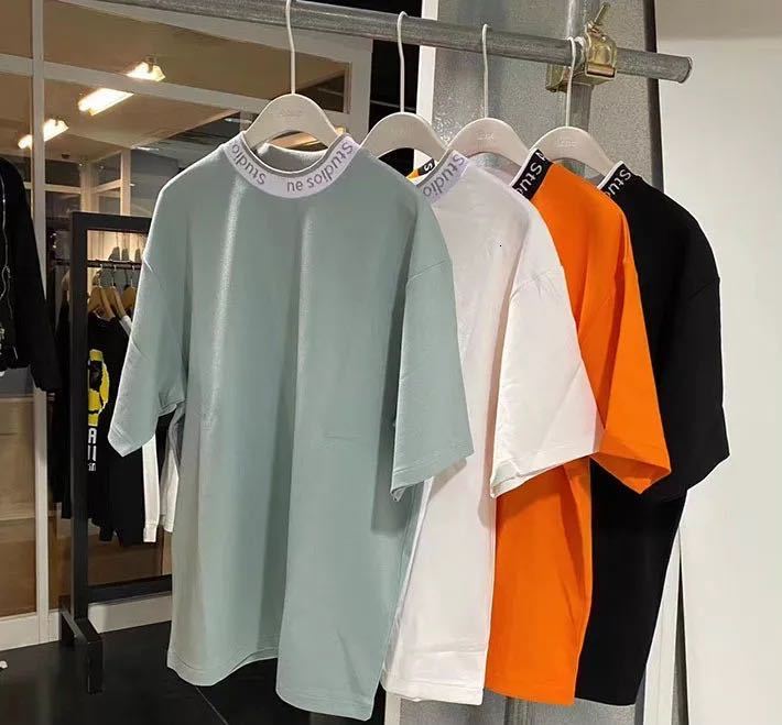 2021 designer AC studios Summer brand New Fashion Women T Shirts Cotton Chiara Ferragni Sequins acne Style men T-Shirts stars, White;black
2021 designer AC studios Summer brand New Fashion Women T Shirts Cotton Chiara Ferragni Sequins acne Style men T-Shirts stars, White;black