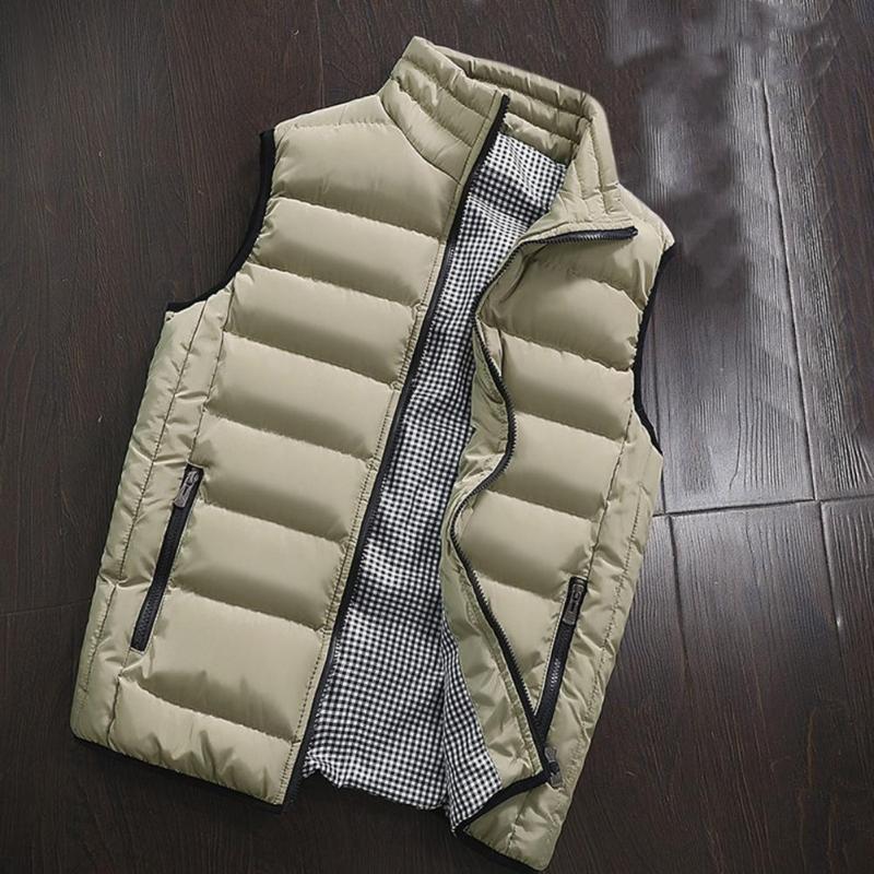 Men's Vests Men Vest Coat Waterproof Padded Thick Stand Collar Winter Waistcoat For Daily Wear, Blue
Men's Vests Men Vest Coat Waterproof Padded Thick Stand Collar Winter Waistcoat For Daily Wear, Blue