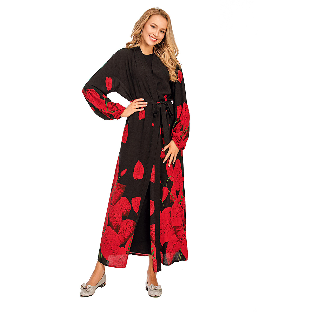 open abaya dubai muslim hijab dress abayas for women turkish evening dresses moroccan kaftan caftan islam clothing jilbab femme, Red
open abaya dubai muslim hijab dress abayas for women turkish evening dresses moroccan kaftan caftan islam clothing jilbab femme, Red