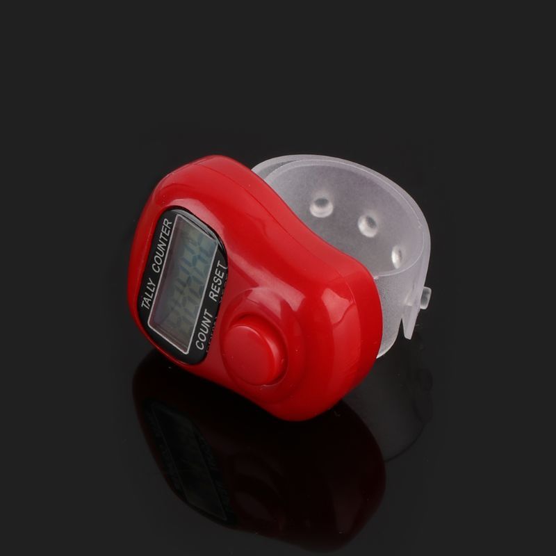 Mini Stitch Marker And Rij Vinger Teller Lcd Electronic Digital Telling Device For Sewing Breien Weave Tool Finger Teller