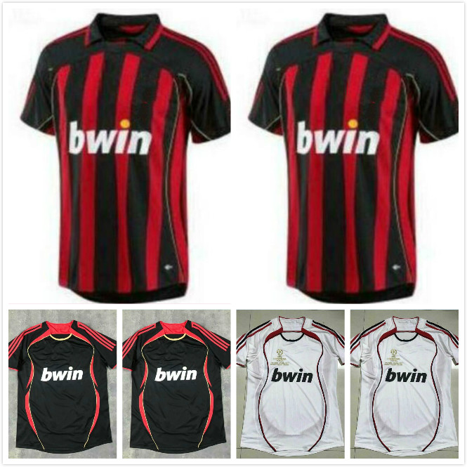 2006 2007 Retro soccer jersey vintage football shirt home away third 06 07 classic ac Maglia da calcio MALDINI RONALDO MILAN PIRLO SEEDORF
2006 2007 Retro soccer jersey vintage football shirt home away third 06 07 classic ac Maglia da calcio MALDINI RONALDO MILAN PIRLO SEEDORF