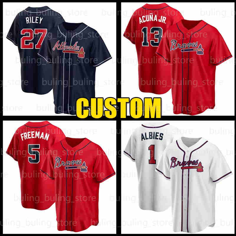 Ronald Acuna Jr Jersey Braves Austin Riley Dansby Swanson Baseball Joc Pederson Jorge Soler Freddie Freeman Atlanta Chipper Jones Ozzie Albies Dale Murphy Max Fried, Custom women 2021 new cool base(yongshi)
Ronald Acuna Jr Jersey Braves Austin Riley Dansby Swanson Baseball Joc Pederson Jorge Soler Freddie Freeman Atlanta Chipper Jones Ozzie Albies Dale Murphy Max Fried, Custom women 2021 new cool base(yongshi)
