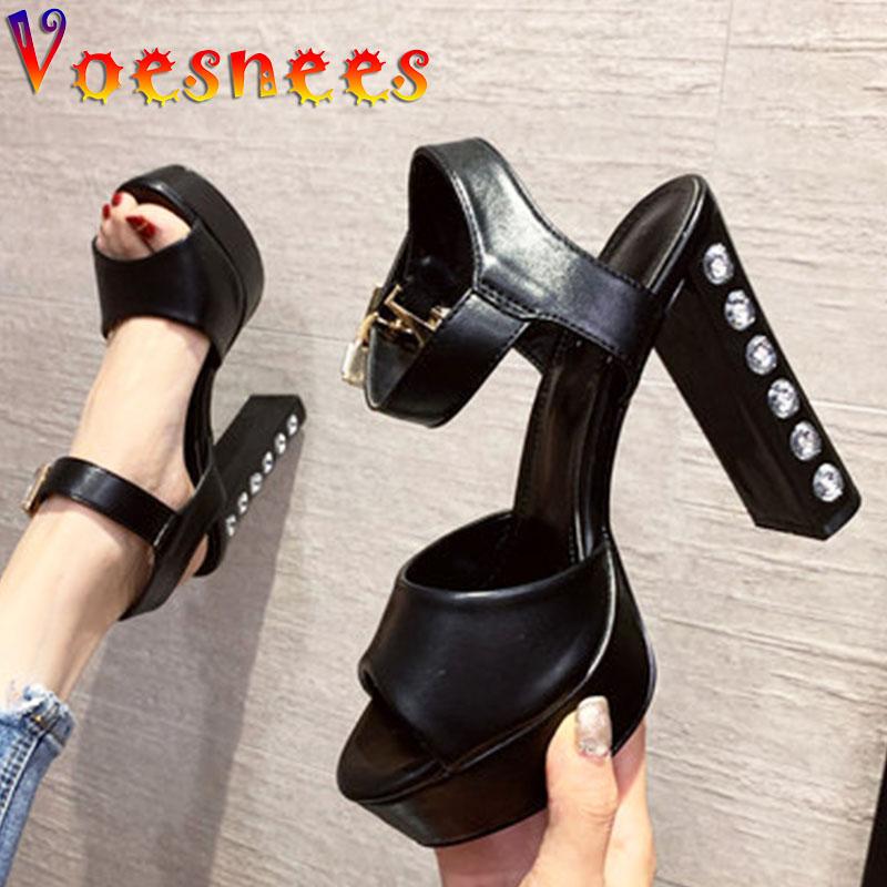 Dress Shoes Voesnees Sandals Women 2021 Sexy Diamond Inlaid Heel Catwalk Shows Model Summer 11.5CM Temperament Banquet High Heels, Black
Dress Shoes Voesnees Sandals Women 2021 Sexy Diamond Inlaid Heel Catwalk Shows Model Summer 11.5CM Temperament Banquet High Heels, Black