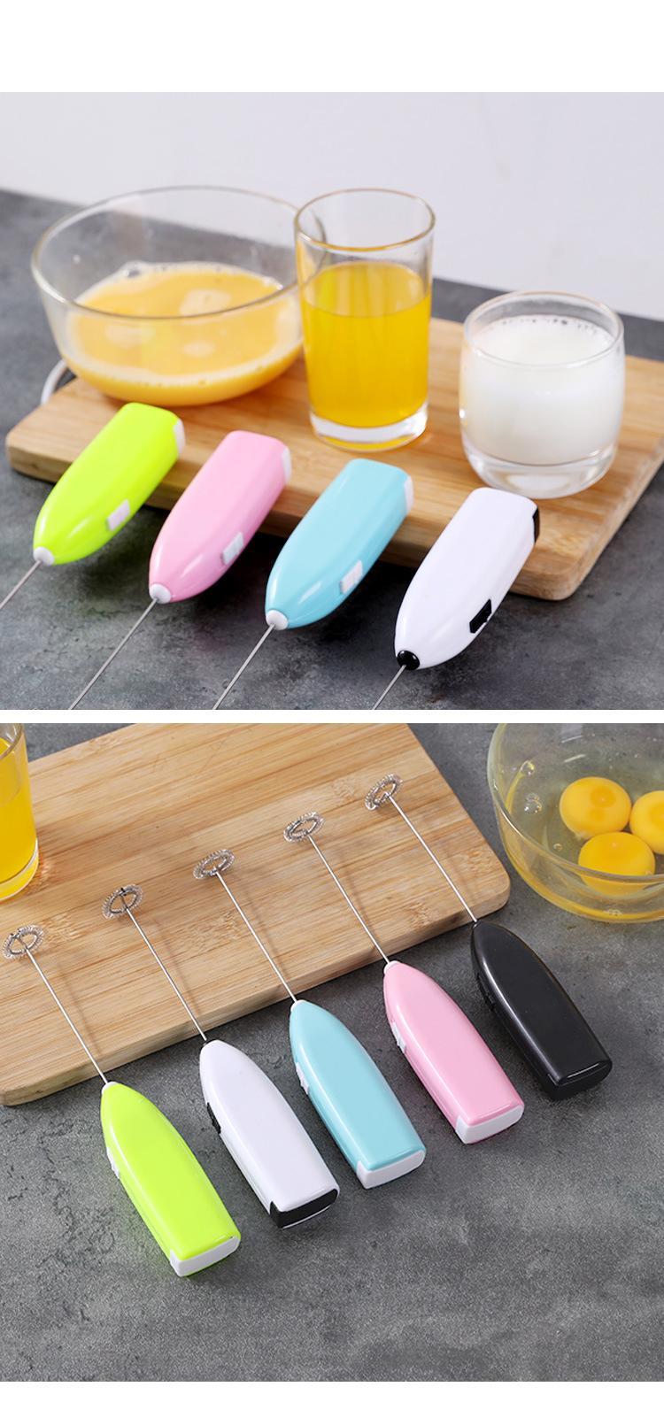Kitchen tools Electric Milk Frother Automatic Cream Mixer Coffee Shake Hand-held Cappuccino Whisk Beverage