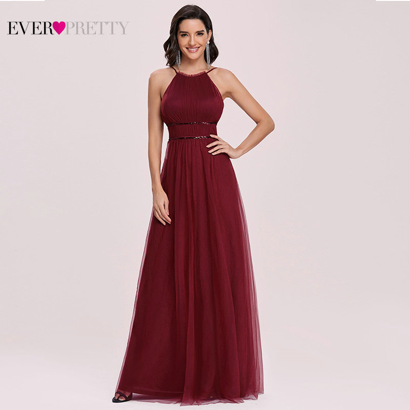 burgundy tulle bridesmaids dresses for women ever pretty elegant backless pleated wedding party dress vestido de fiesta de boda, Black;gray
burgundy tulle bridesmaids dresses for women ever pretty elegant backless pleated wedding party dress vestido de fiesta de boda, Black;gray