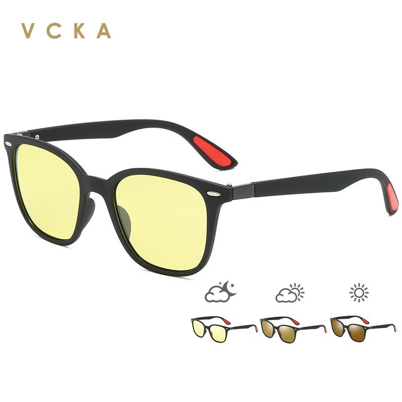 Sunglasses VCKA Day And Night Discoloration Polarized Men Women Glasses Classic Driving Eyewear Male Goggle UV400 Gafas De Sol
Sunglasses VCKA Day And Night Discoloration Polarized Men Women Glasses Classic Driving Eyewear Male Goggle UV400 Gafas De Sol