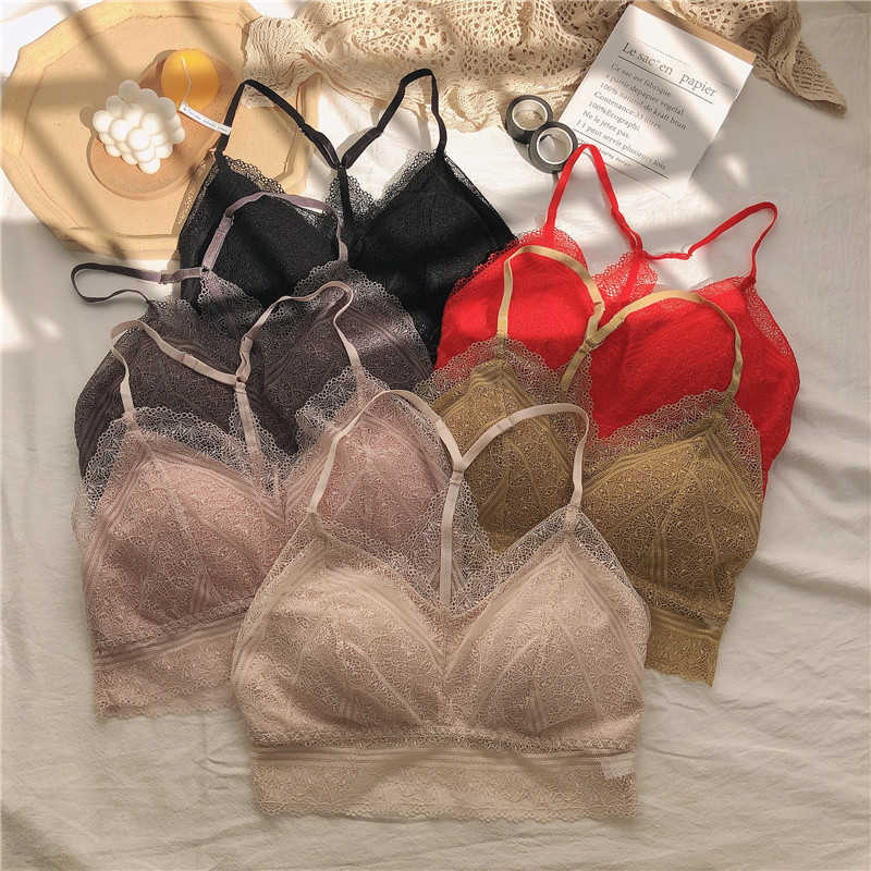 Summer Women Lace Sexy Top Sun Sleeveless Solid Tops Unpadded Bralette Bra Bustier Zipper Back Club Crop Tank Y2K 210604, Yellow
Summer Women Lace Sexy Top Sun Sleeveless Solid Tops Unpadded Bralette Bra Bustier Zipper Back Club Crop Tank Y2K 210604, Yellow
