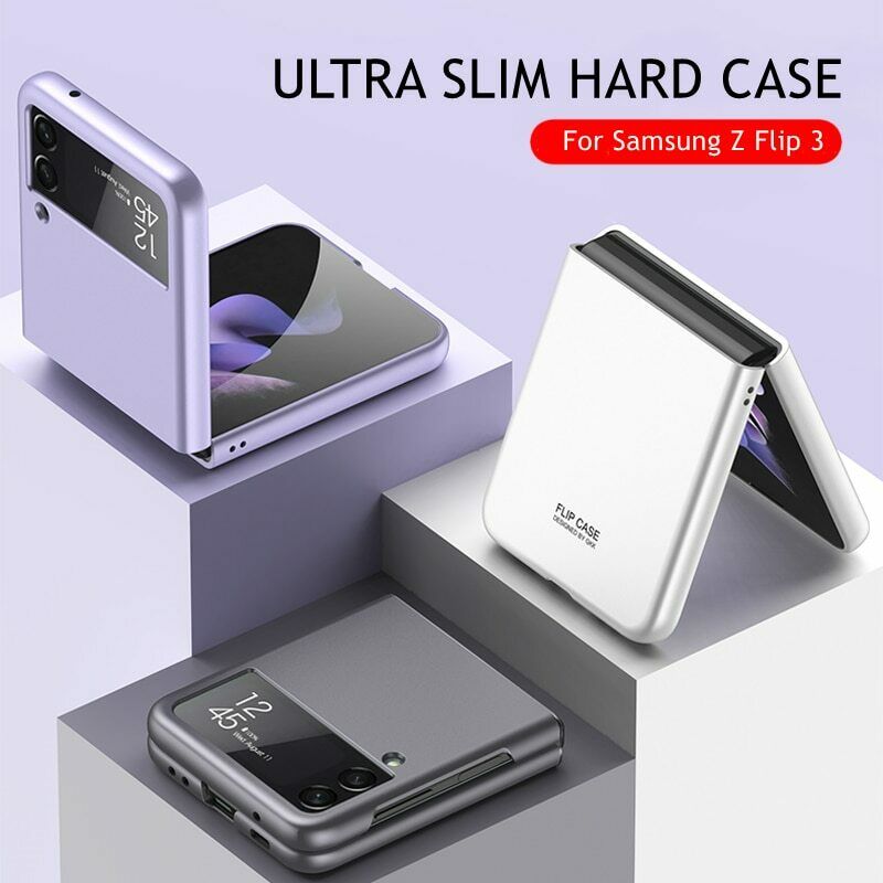 Ultra Slim Matte Hard Protective Phone Case Cover For Samsung Galaxy Z Flip 3 5G, White
Ultra Slim Matte Hard Protective Phone Case Cover For Samsung Galaxy Z Flip 3 5G, White