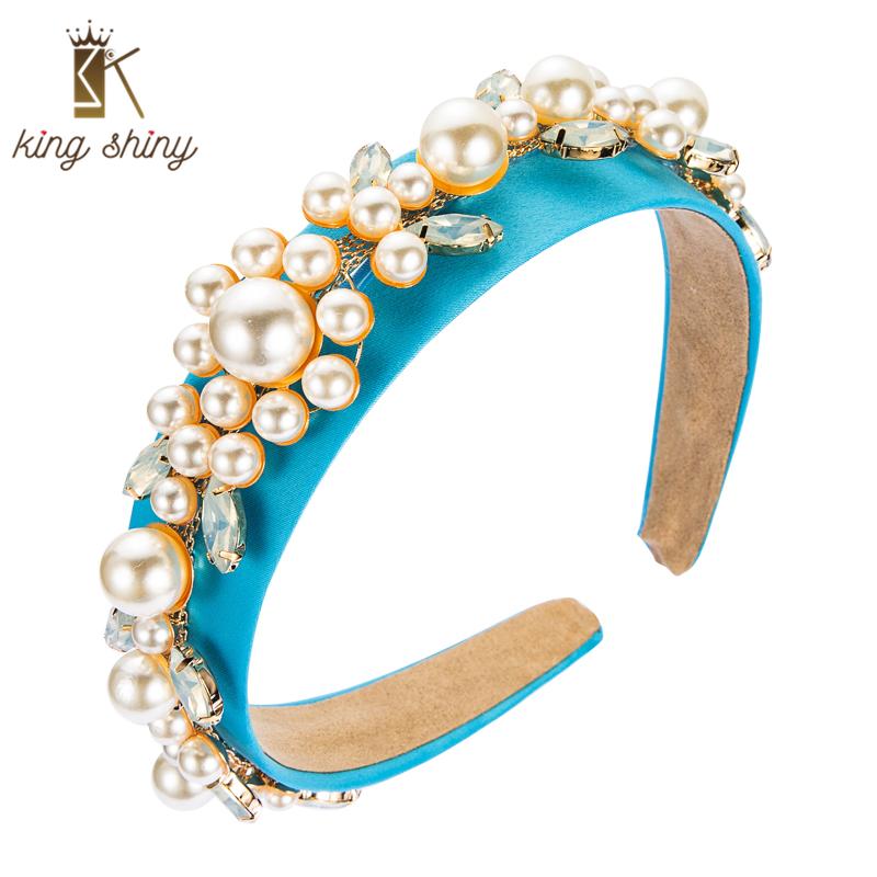 Hair Clips & Barrettes King Shiny Baroque Imitation Pearl Leaf Headband Elegant Sparkly Crystal Beaded Solid Color Fabric Hairband Girls Par
Hair Clips & Barrettes King Shiny Baroque Imitation Pearl Leaf Headband Elegant Sparkly Crystal Beaded Solid Color Fabric Hairband Girls Par