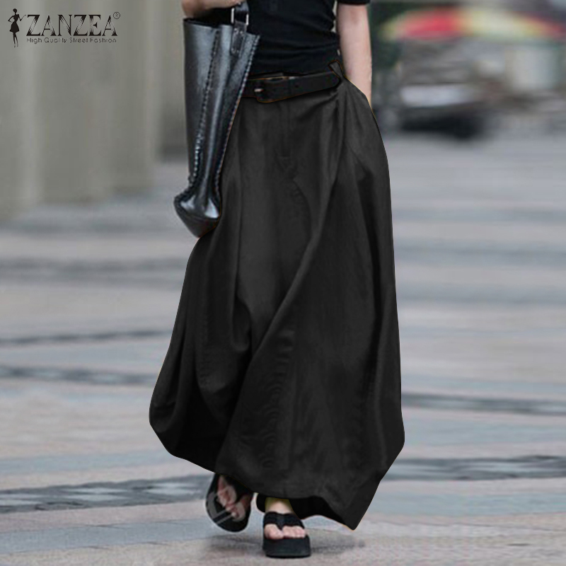 20212021 vintage summer skirts zanzea women high waist solid cotton linen skirt saia female beach maxi long skirts jupe faldas 5xl 7, Black
20212021 vintage summer skirts zanzea women high waist solid cotton linen skirt saia female beach maxi long skirts jupe faldas 5xl 7, Black