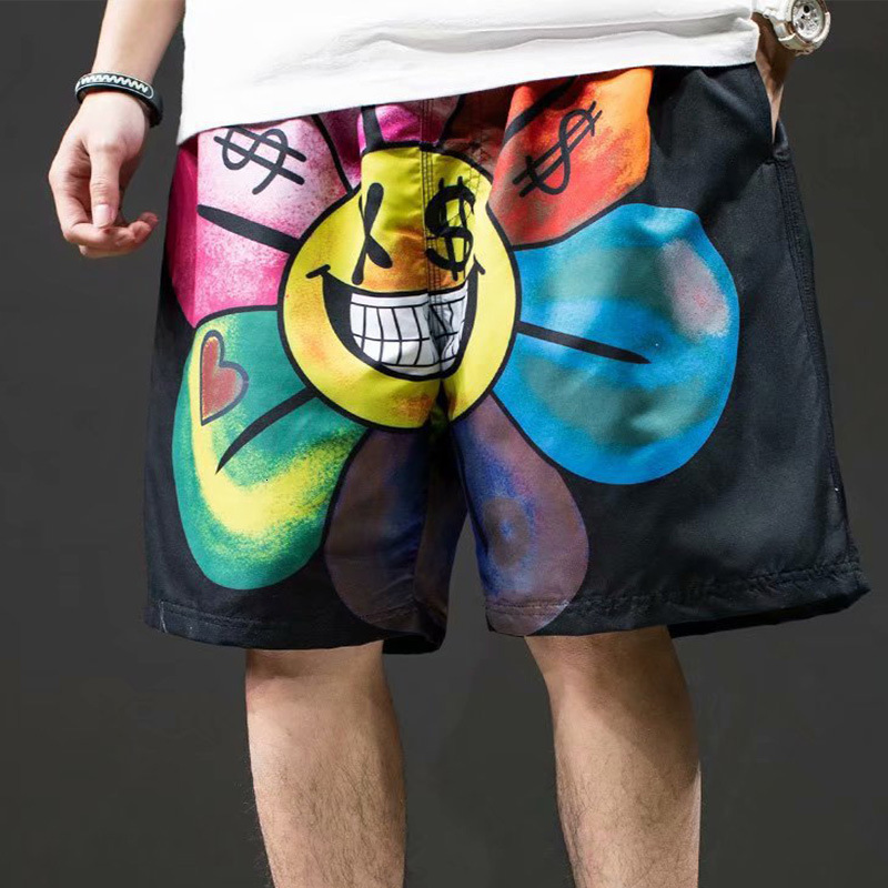 fashion shorts summer loose straight quick drying sports hip hop fun print beach men's lovers capris, White;black
fashion shorts summer loose straight quick drying sports hip hop fun print beach men's lovers capris, White;black