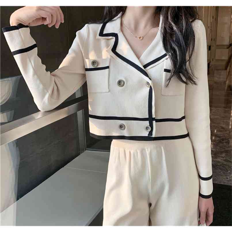 Fashion women' sweater suit spring and autumn fashion temperament was thin two-piece 210520, Apricot
Fashion women' sweater suit spring and autumn fashion temperament was thin two-piece 210520, Apricot
