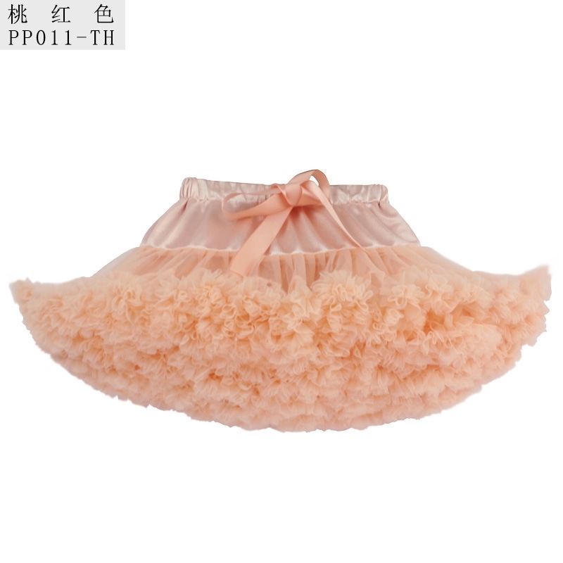 Girls pettiskirt fluffy baby children dance skirt ballet ball gown tutu petticoat kids clothing 210331