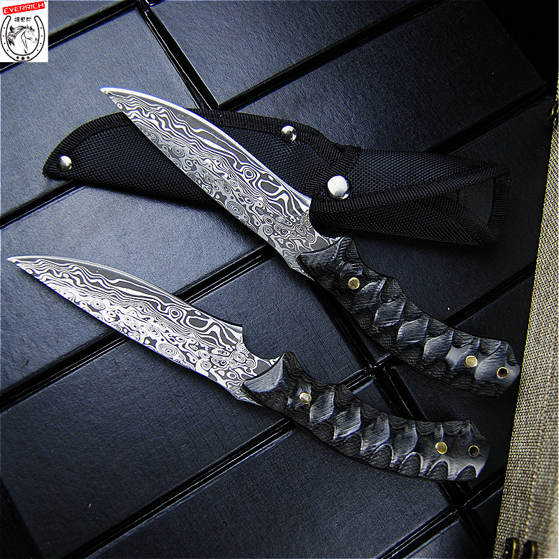 (EVERRICH )beige coffee Micarta Hande Forge 440 Stee Fixed Bade Knife 58HRC Outdoor Camping Knives for Surviva +Nyon sheath
(EVERRICH )beige coffee Micarta Hande Forge 440 Stee Fixed Bade Knife 58HRC Outdoor Camping Knives for Surviva +Nyon sheath