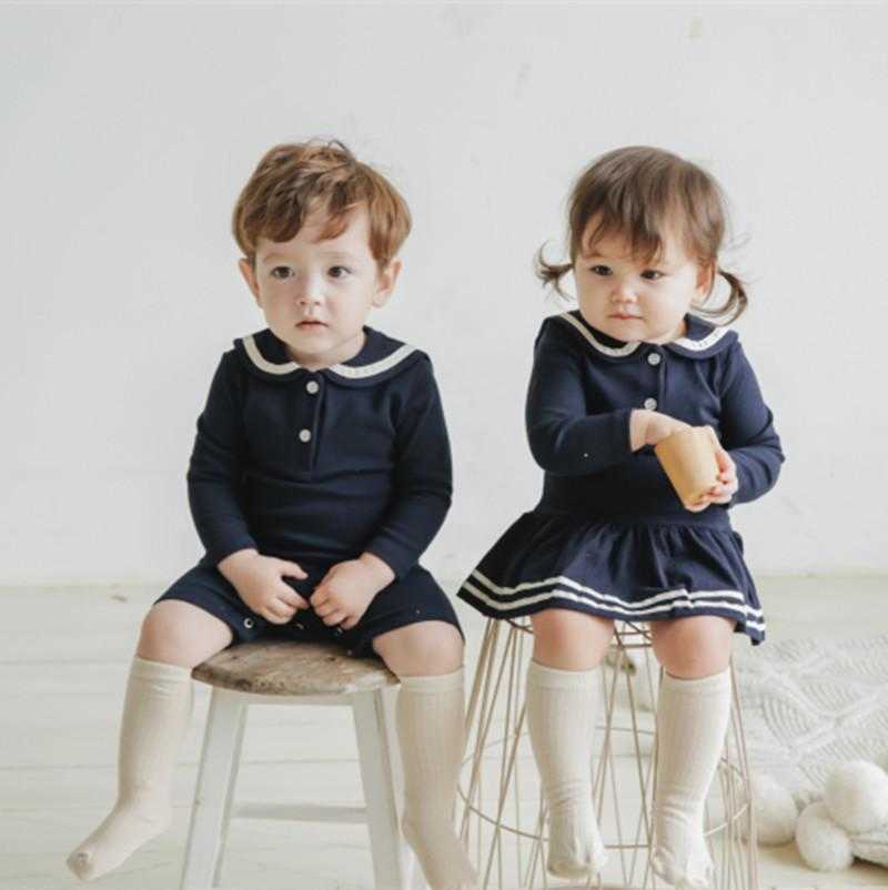 Matching Toddler Jumpsuit and Spanish Cotton Dress for Baby Boys and Girls S2548